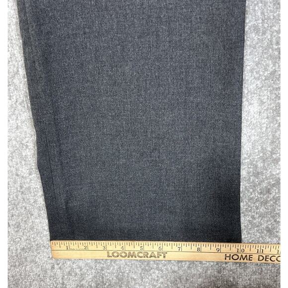 Lands End Mid Rise Trouser Leg‎ Dress Pants Womens Size 18 Stretch Gray - Picture 9 of 9